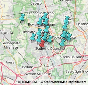 Mappa Vini, 20037 Paderno Dugnano MI, Italia (2.60368)