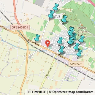 Mappa Via I Maggio, 25033 Cologne BS, Italia (1.0755)
