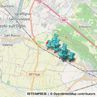 Mappa Via I Maggio, 25033 Cologne BS, Italia (1.30588)