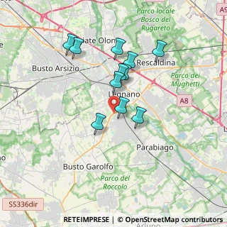 Mappa Via Podgora, 20025 Legnano MI, Italia (3.02091)