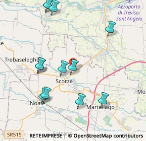 Mappa Via Mario Mazza, 30037 Scorzè VE, Italia (4.4375)