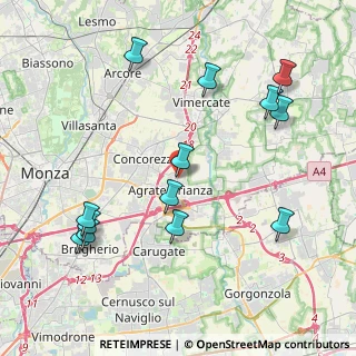 Mappa Via Giuseppe di Vittorio, 20864 Agrate Brianza MB, Italia (4.60154)