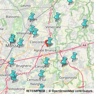 Mappa Via Giuseppe di Vittorio, 20864 Agrate Brianza MB, Italia (5.827)