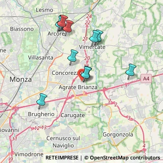 Mappa Via Giuseppe di Vittorio, 20864 Agrate Brianza MB, Italia (4.03583)