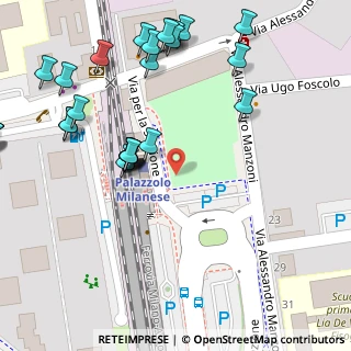 Mappa Via per la Stazione, 20037 Paderno Dugnano MI, Italia (0.07241)
