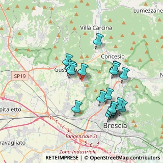 Mappa Campo Sportivo, 25060 Cellatica BS, Italia (3.492)