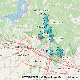 Mappa Campo Sportivo, 25060 Cellatica BS, Italia (6.05727)
