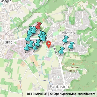 Mappa Campo Sportivo, 25060 Cellatica BS, Italia (0.3495)