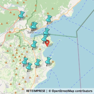 Mappa Via Porto S. Felice, 25010 San Felice del Benaco BS, Italia (3.96182)