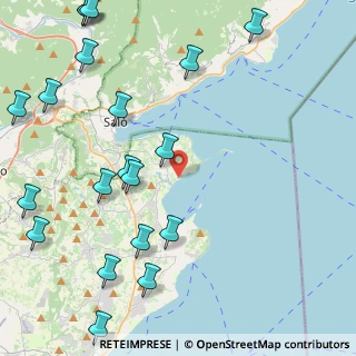 Mappa Via Porto S. Felice, 25010 San Felice del Benaco BS, Italia (5.961)