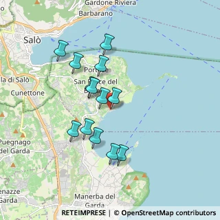 Mappa Via Porto S. Felice, 25010 San Felice del Benaco BS, Italia (1.55231)