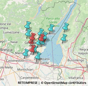 Mappa Via Porto S. Felice, 25010 San Felice del Benaco BS, Italia (9.8125)