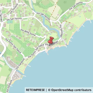 Mappa Via Porto San Felice, 41, 25010 San Felice del Benaco, Brescia (Lombardia)
