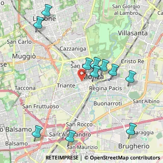 Mappa Via della Minerva, 20900 Monza MB, Italia (2.31273)