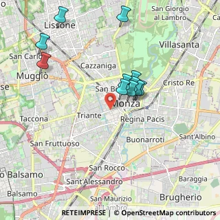 Mappa Via della Minerva, 20900 Monza MB, Italia (1.76636)