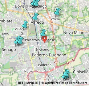 Mappa Via Giustiniano, 20037 Paderno Dugnano MI, Italia (2.67308)