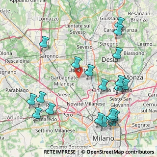Mappa Via Gramsci, 20030 Senago MI, Italia (10.158)