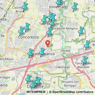 Mappa Via Padre Clemente Vismara, 20864 Agrate Brianza MB, Italia (2.9115)