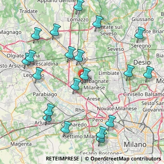 Mappa Via Gioacchino Rossini, 21042 Caronno Pertusella VA, Italia (10.2305)