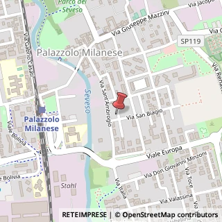 Mappa Via San Carlo Borromeo, 28, 20030 Paderno Dugnano, Milano (Lombardia)
