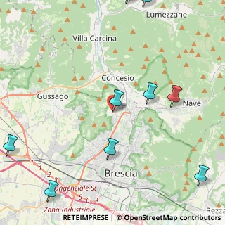 Mappa Via Giuseppe Verdi, 25060 Collebeato BS, Italia (6.40273)