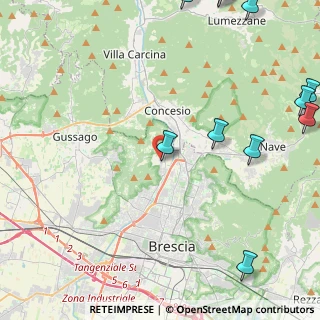 Mappa Via Giuseppe Verdi, 25060 Collebeato BS, Italia (6.68364)