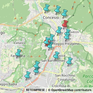 Mappa Via Giuseppe Verdi, 25060 Collebeato BS, Italia (2.09625)