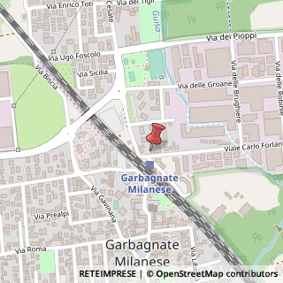 Mappa Viale Carlo Forlanini, 3, 20024 Garbagnate Milanese, Milano (Lombardia)