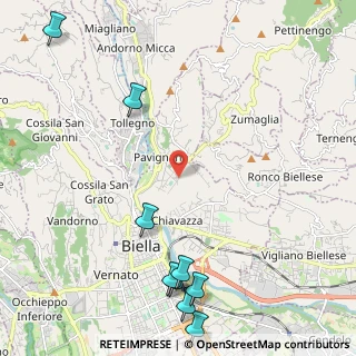 Mappa Via Ubertalli Romolo, 13900 Biella BI, Italia (3.31)