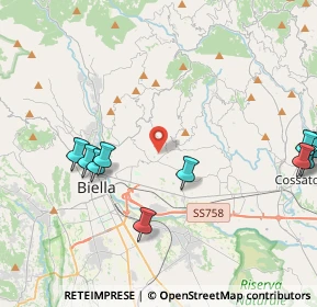 Mappa 13845 Ronco Biellese BI, Italia (5.34909)