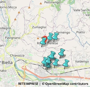 Mappa VIA GIUSEPPE MAZZINI, 13845 Ronco Biellese BI, Italia (1.69077)