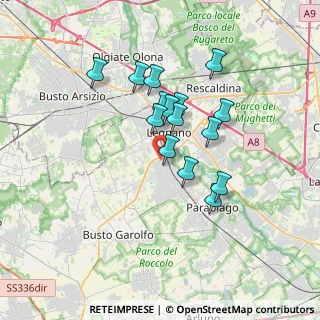 Mappa Via Hiroshima, 20025 Legnano MI, Italia (2.81533)