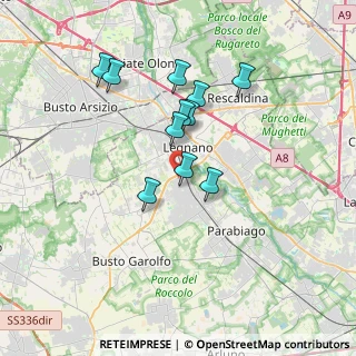 Mappa Via Hiroshima, 20025 Legnano MI, Italia (3.01545)