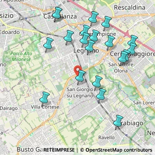 Mappa Via Hiroshima, 20025 Legnano MI, Italia (2.331)