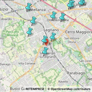 Mappa Via Hiroshima, 20025 Legnano MI, Italia (2.70833)