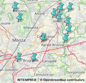 Mappa Via Torquato Tasso, 20049 Concorezzo MB, Italia (4.91917)