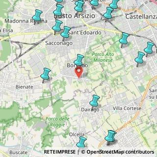 Mappa Via Montoro, 21052 Busto Arsizio VA, Italia (3.2395)