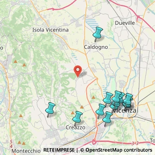Mappa Via Firenze, 36030 Costabissara VI, Italia (5.54308)