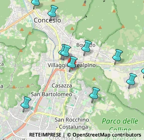 Mappa Via Giuseppe Tavelli, 25136 Brescia BS, Italia (2.20727)