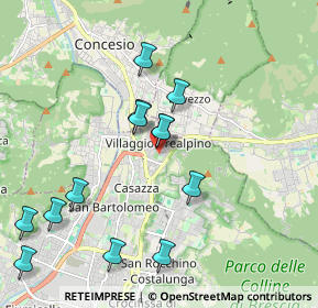 Mappa Via Giuseppe Tavelli, 25136 Brescia BS, Italia (2.21)