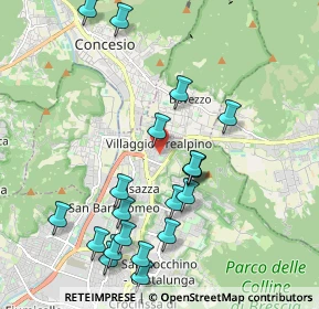 Mappa Via Giuseppe Tavelli, 25136 Brescia BS, Italia (2.184)