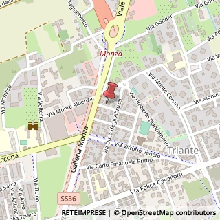 Mappa Via Andrea Doria, 12, 20900 Monza, Monza e Brianza (Lombardia)