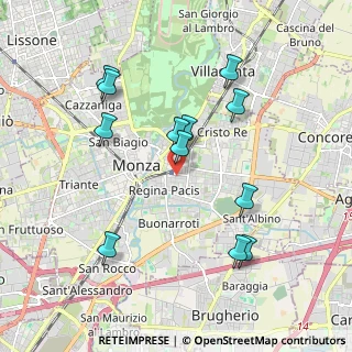 Mappa Via Carlo Antonietti, 20052 Monza MB, Italia (1.90833)