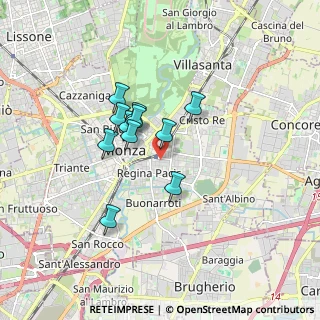 Mappa Via Carlo Antonietti, 20052 Monza MB, Italia (1.26727)