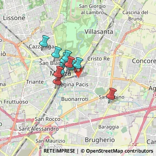 Mappa Via Carlo Antonietti, 20052 Monza MB, Italia (1.23182)