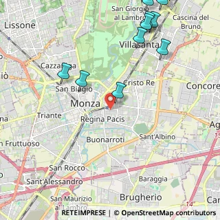 Mappa Via Carlo Antonietti, 20052 Monza MB, Italia (2.92182)