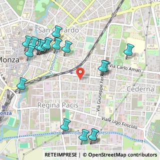 Mappa Via Carlo Antonietti, 20052 Monza MB, Italia (0.6545)