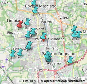 Mappa Via Filippo Turati, 20037 Paderno Dugnano MI, Italia (2.12684)