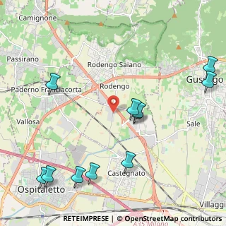 Mappa Via Castegnato, 25050 Rodengo-Saiano BS, Italia (2.60636)