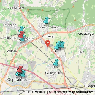 Mappa Via Castegnato, 25050 Rodengo-Saiano BS, Italia (2.55769)